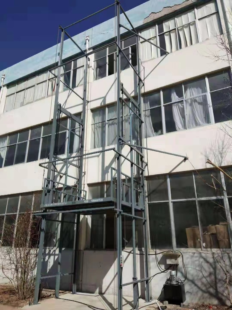 定西室外贴墙货梯